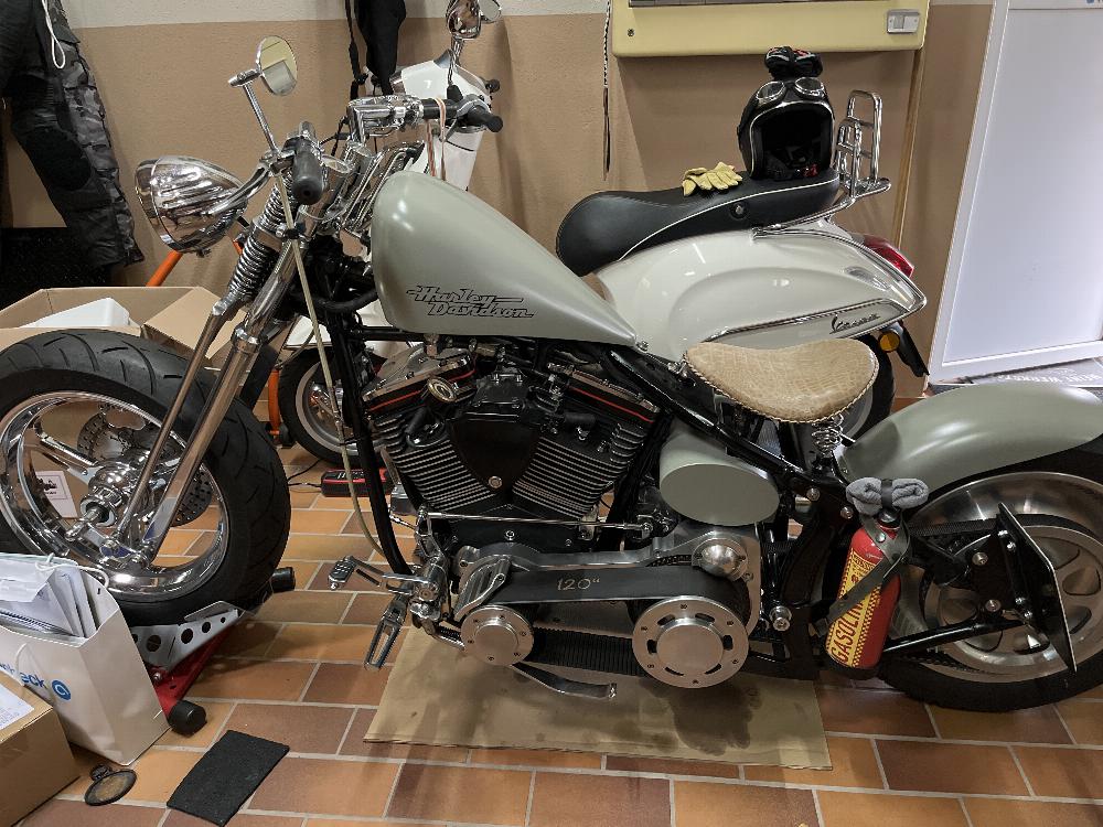 Motorrad verkaufen Harley-Davidson FXST Custom Springer Ankauf